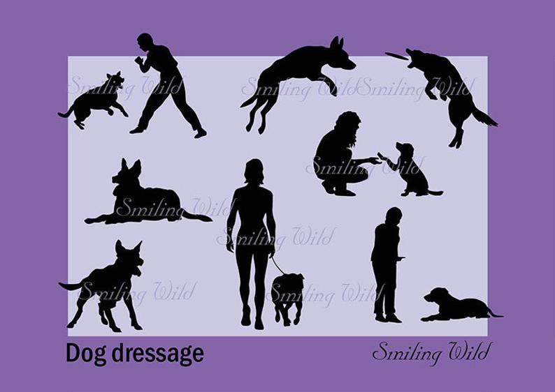 794x562 Dog Training Png Art Vector Graphic Dog Training Dressage Etsy