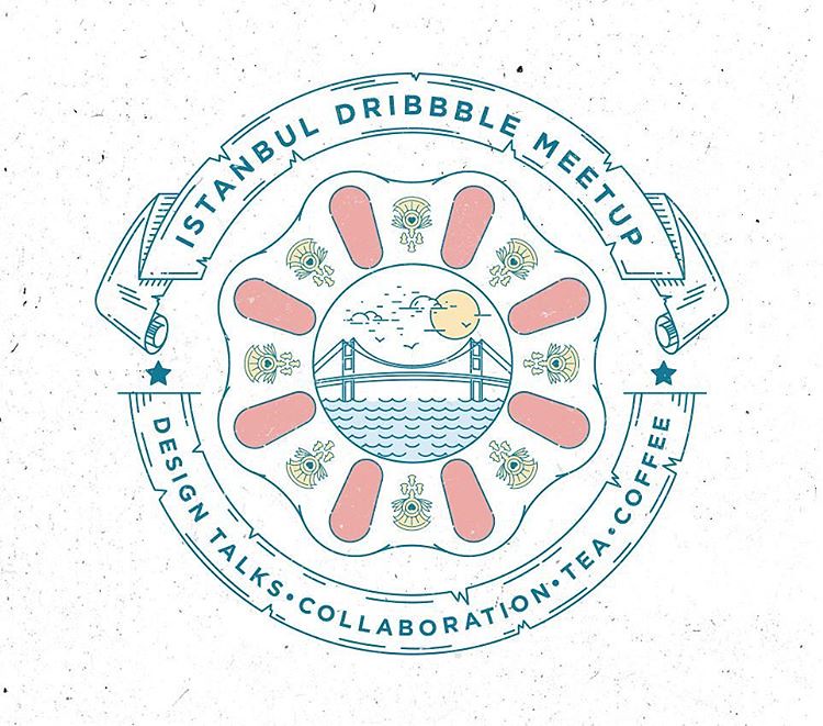750x661 Dribbble Meetup Logo Design Come Out