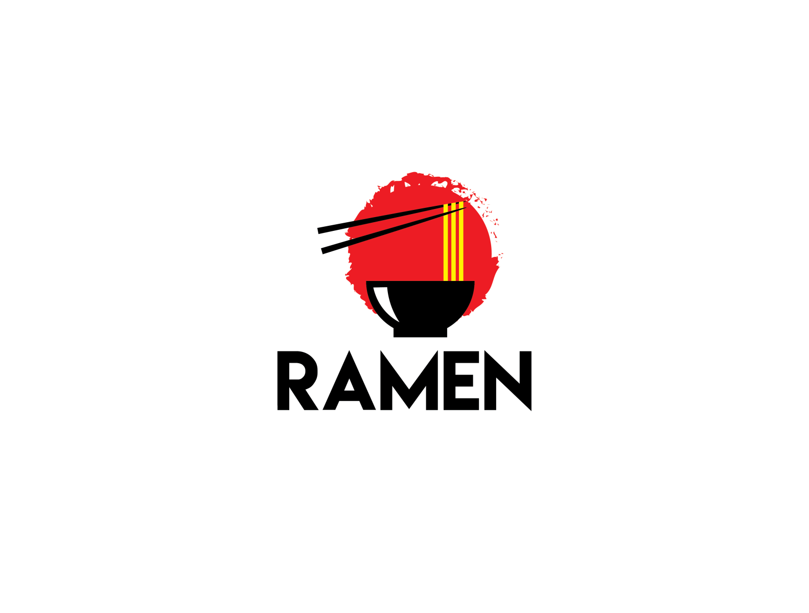 1583x1200 Ramen Logo, Vector
