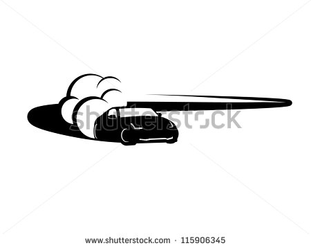 450x358 Drift Car Silhouette