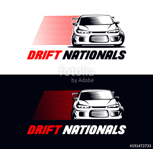 500x488 Drift Race Car Vector Stock Image And Royalty Free Vector