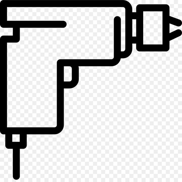 600x600 Drill Bit Tool Vector Graphics Illustration