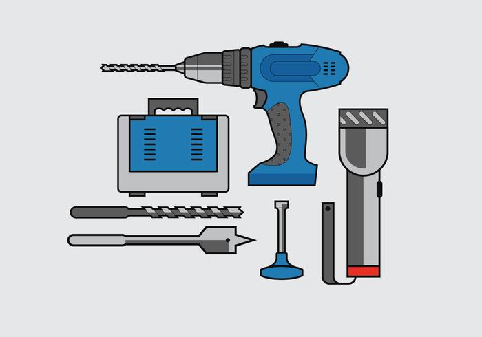 700x490 Drill Free Vector Art