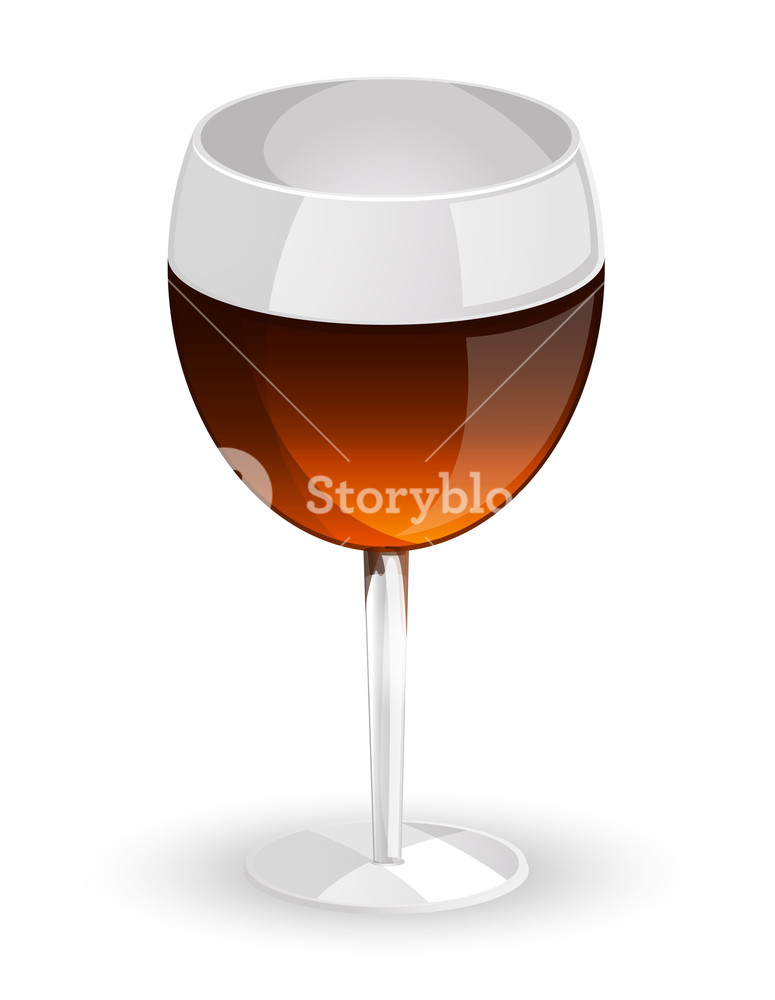 775x1000 Drink Glass Vector Design Royalty Free Stock Image