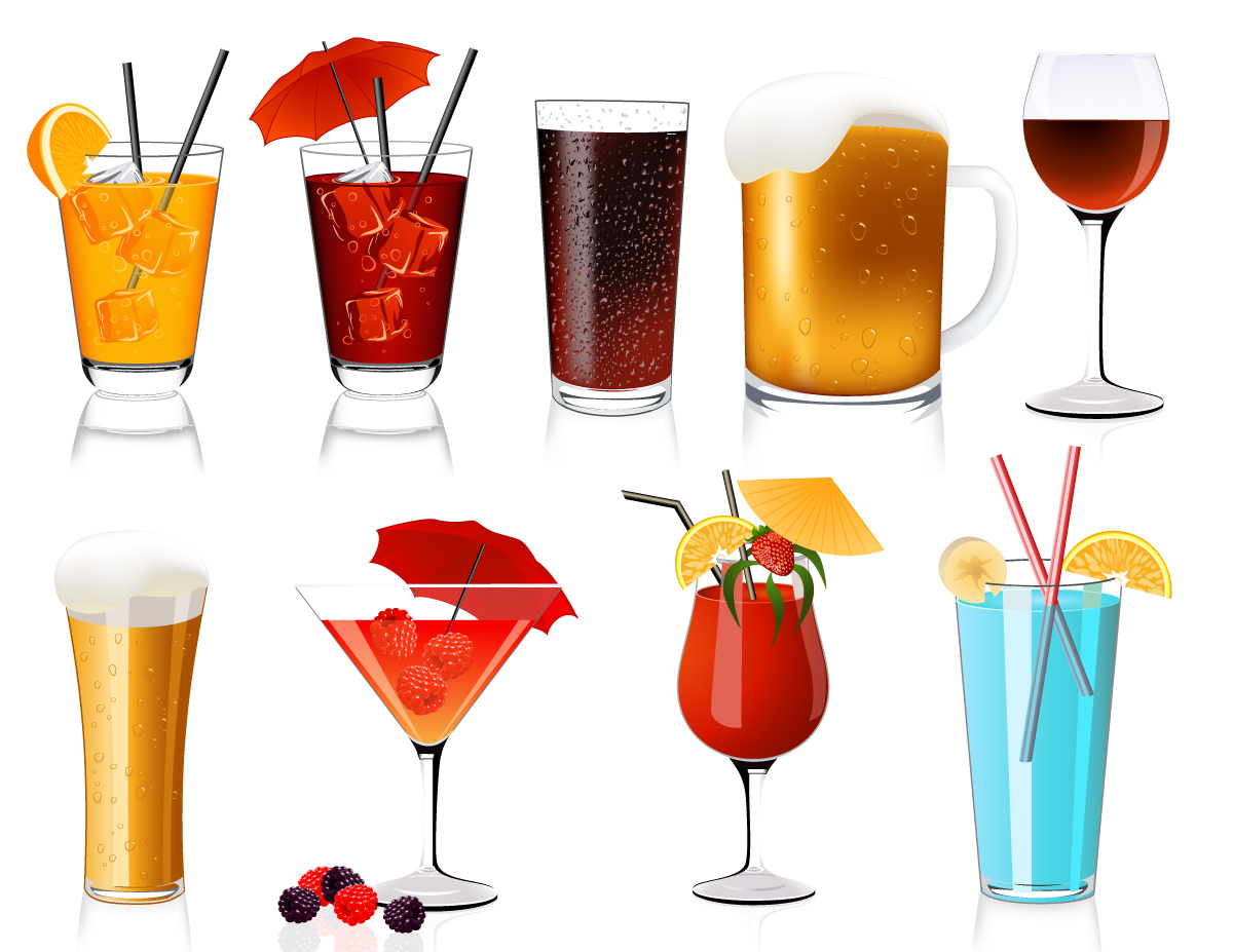 1200x927 Cocktail Drink Glasses