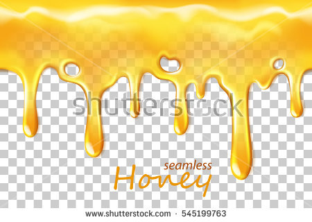 450x320 Honey Dripping Clipart