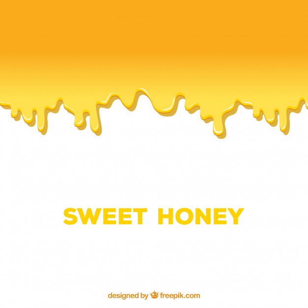 626x626 Sweet Honey Drips Vector Free Download