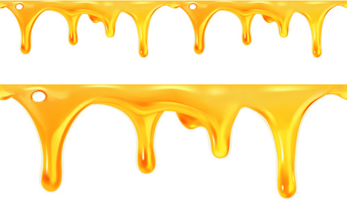 500x288 Bee Honey Dripping Effect Background Sketch In Honey