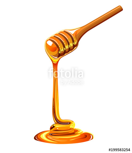 429x500 Dripping Honey On Wooden Spoon Stock Image And Royalty Free