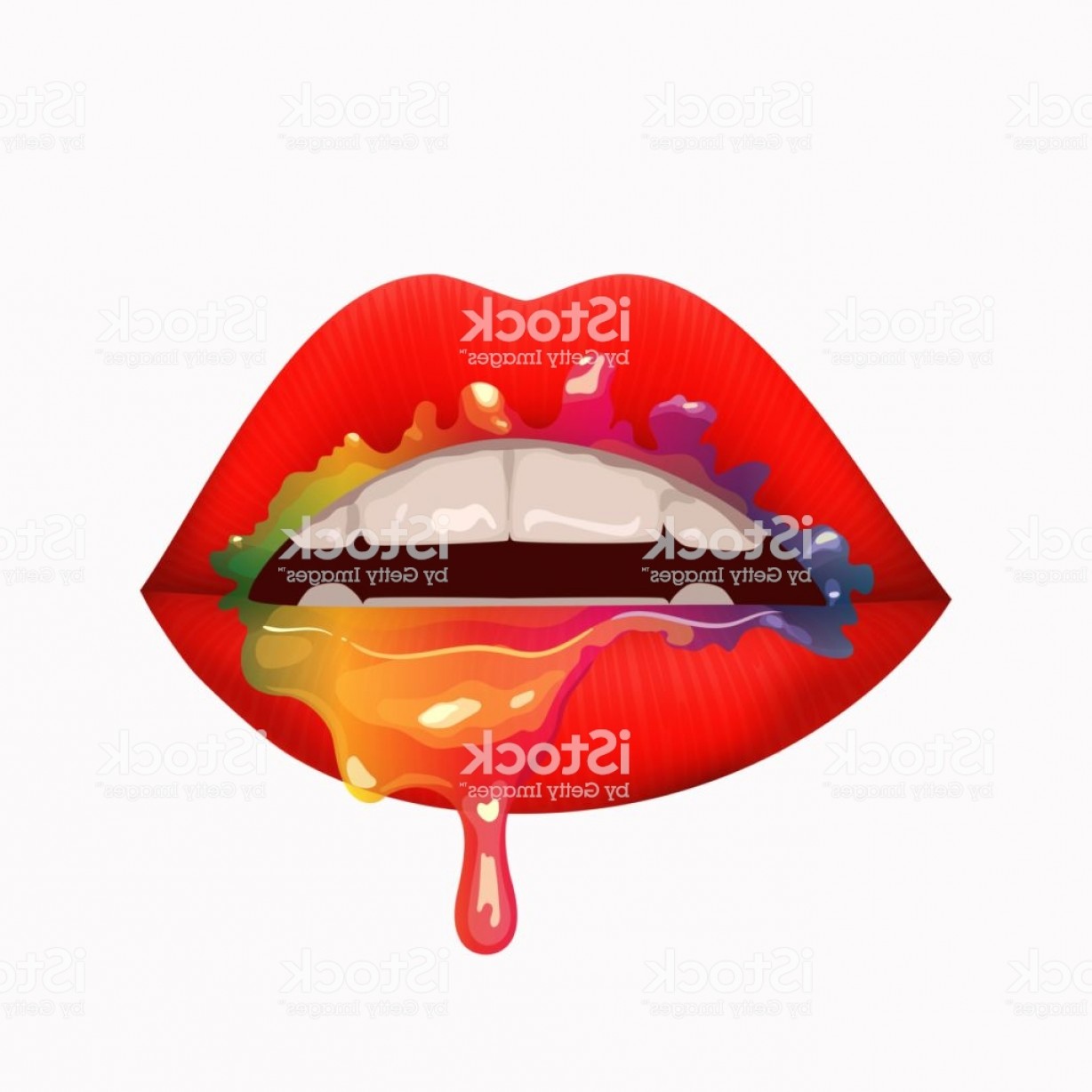 Dripping Lips Vector at Collection of Dripping Lips Vector free for personal use