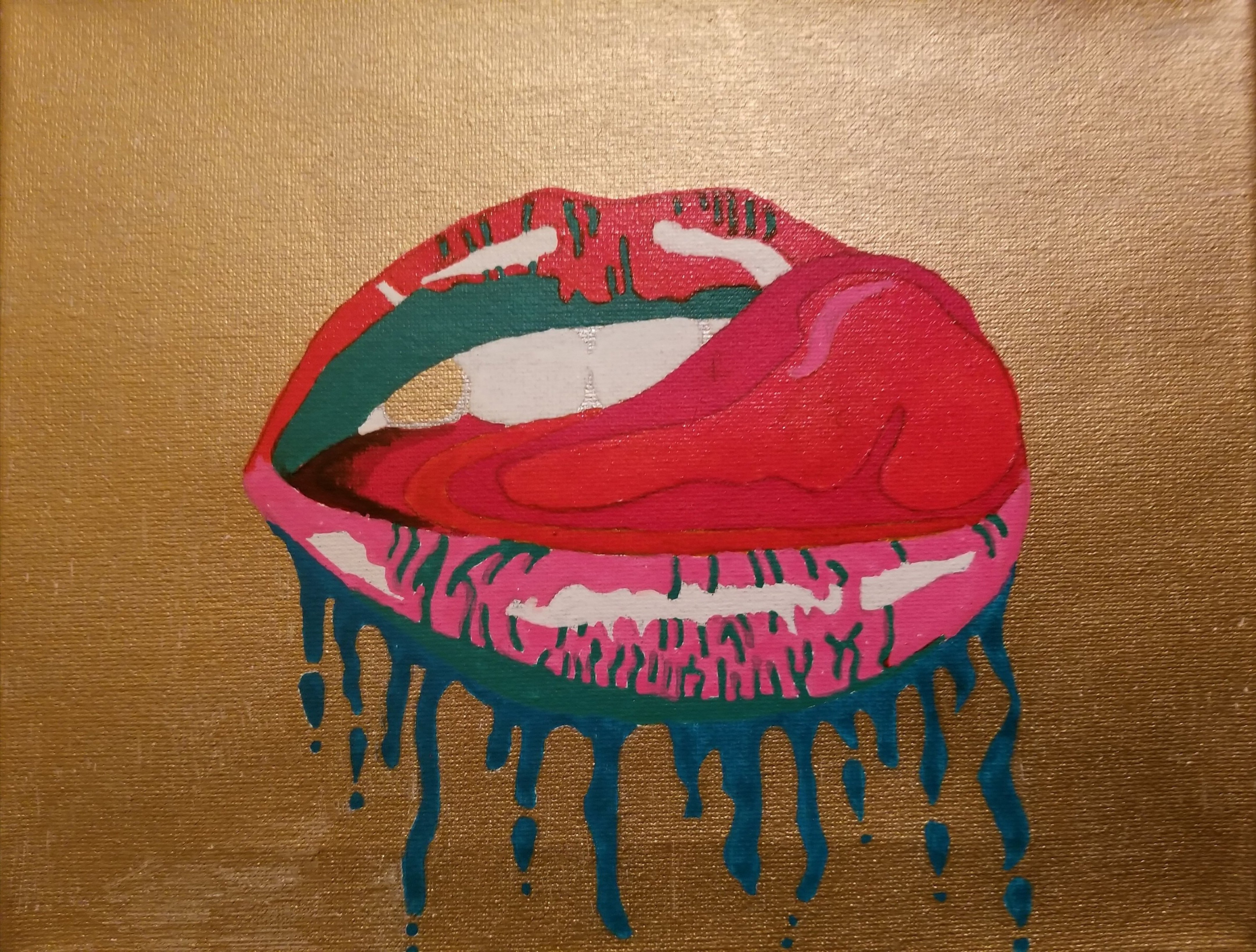 Drippy Lips NFT.