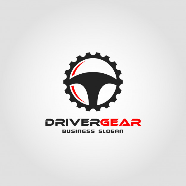 626x626 Driver Gear Logo Template Vector Premium Download