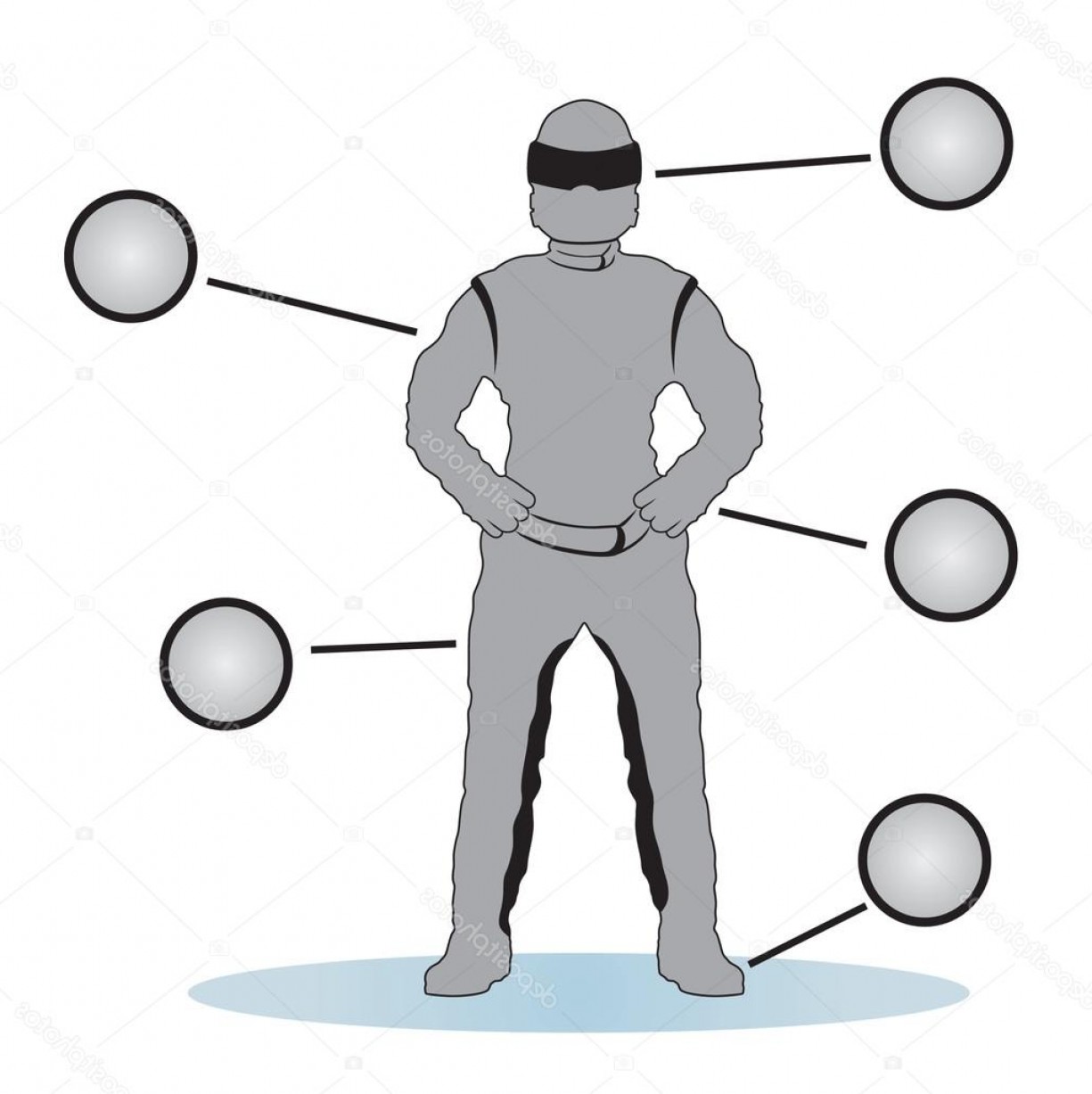 1225x1227 Stock Illustration Race Car Driver Vector Background Catamart