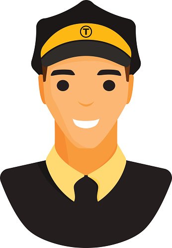 346x498 Taxi Driver Vector Premium Clipart