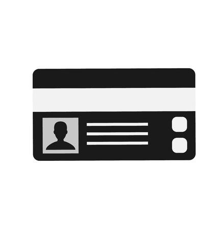439x450 Driver's License Identification Card Icon Card Driver Id Vector