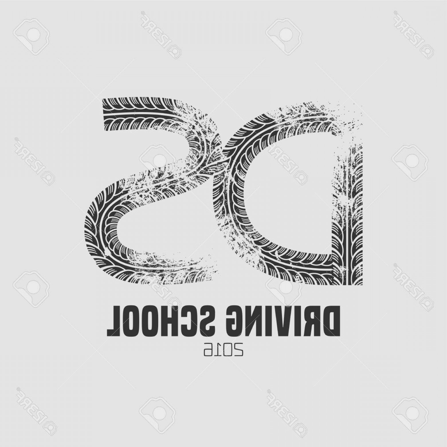 1560x1560 Photostock Vector Automobile Driving School Vector Logo Sign