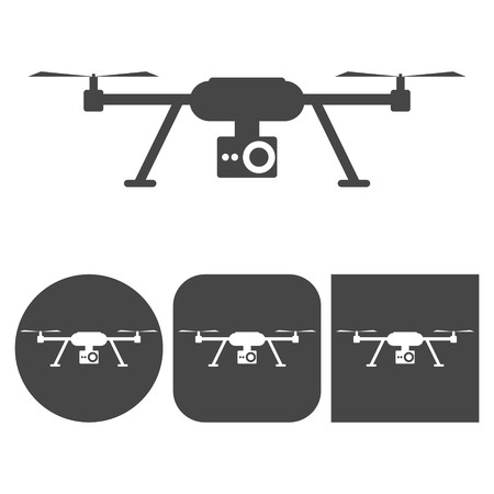 Quadrocopter Drone Icon 450x450 Quadrocopter Drone Icon