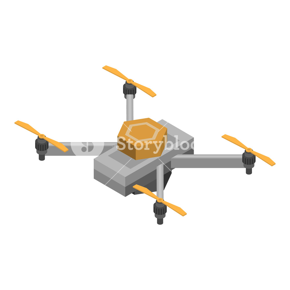 1000x1000 Sensor Drone Icon Isometric Of Sensor Drone Vector Icon For Web