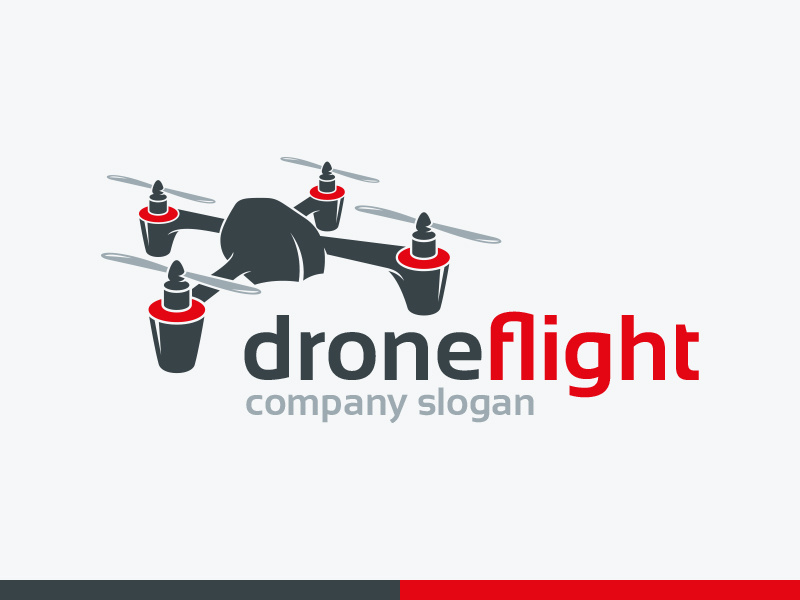 800x600 Drone Logo Template