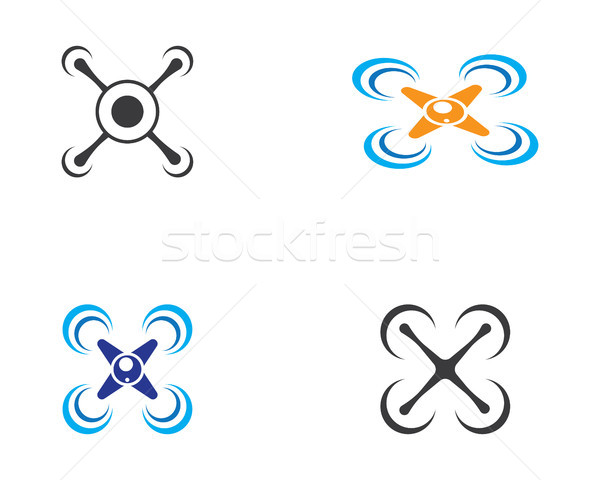 600x480 Drone Logo Vector Icon Vector Illustration Dar Woto
