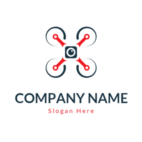 284x284 Free Drone Logo Designs Designevo Logo Maker