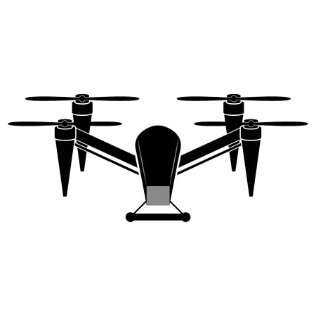 450x450 Drone Toy Silhouette Icon Royalty Free Vector Graphics
