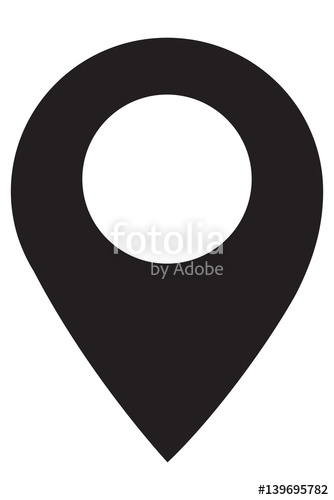 334x500 Pin Drop Icon Stock Image And Royalty Free Vector