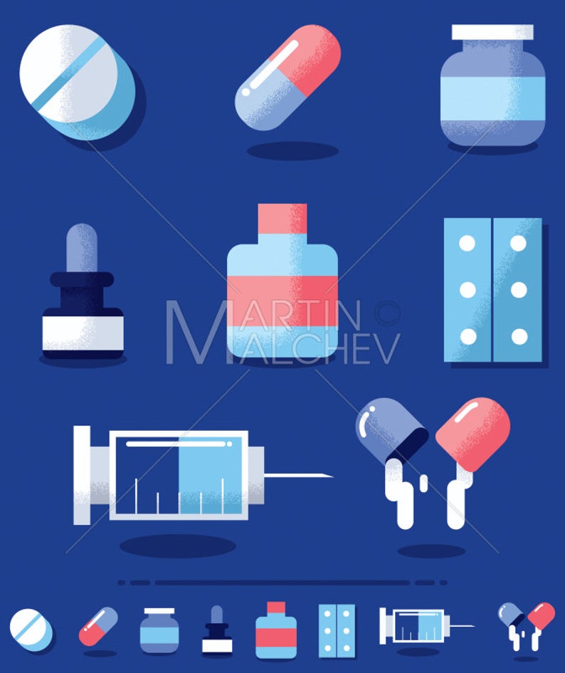 794x945 Drugs Vector Cartoon Illustration Drug Pill Medical Etsy