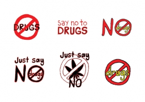 285x200 No Drugs Free Vector Graphic Art Free Download