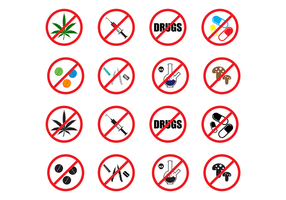 286x200 Drugs Free Vector Art