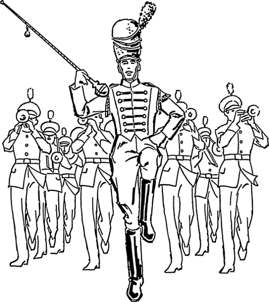 535x600 Drum Major Clipart Look At Clip Art Images