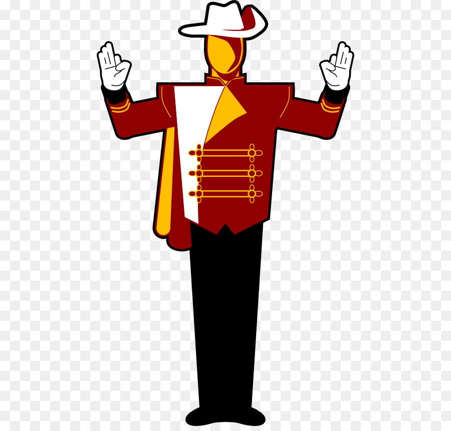 900x860 Drum Major Mace Clipart