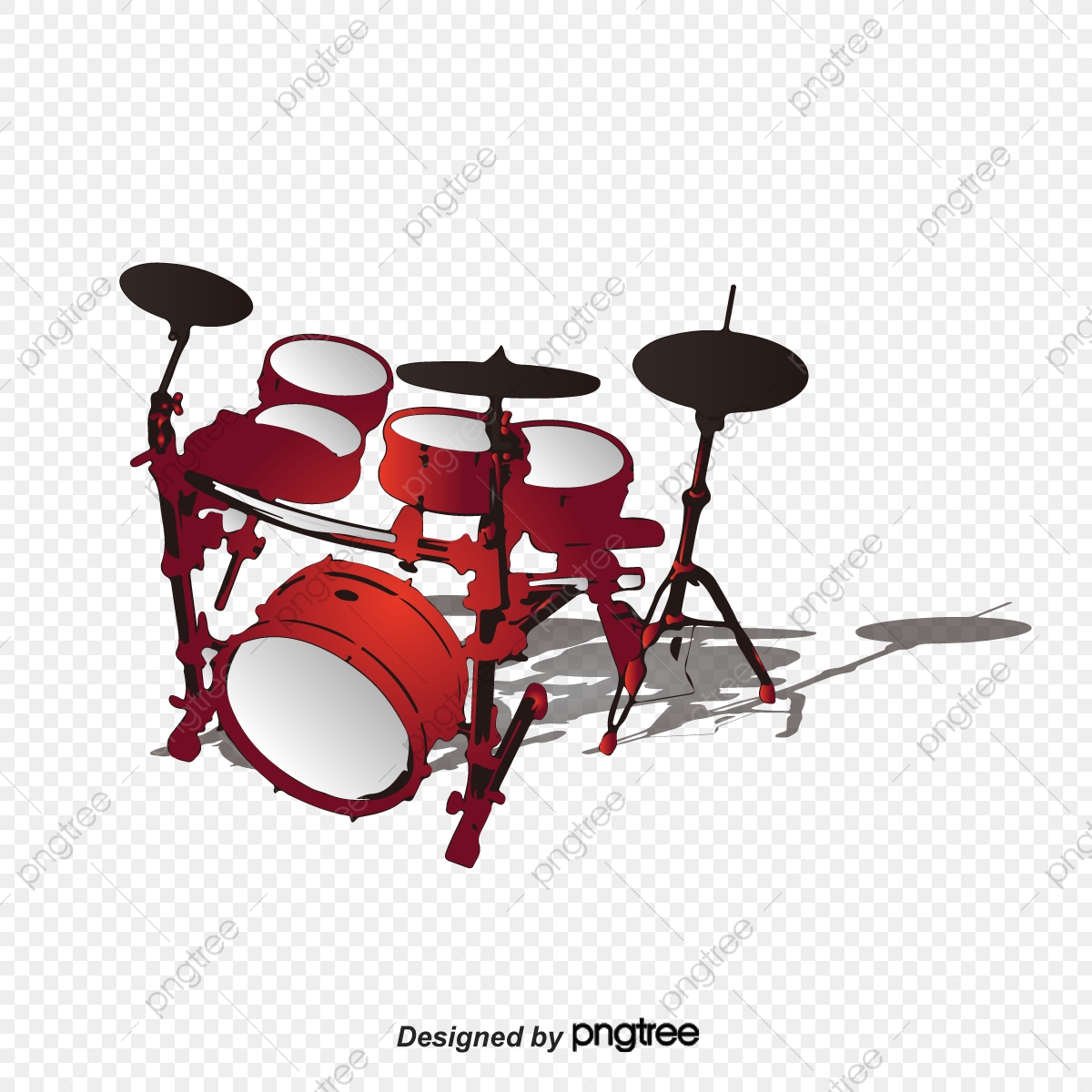 1200x1200 Jazz Drum Vector Material, Jazz Drums, Vector, Material Png