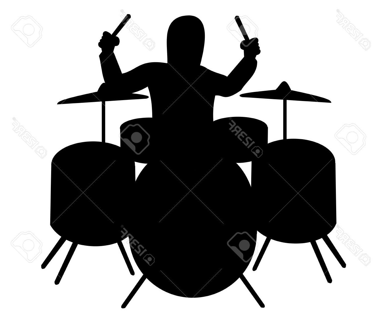1300x1083 Best Free Drummer Silhouette Clip Art Images Free Vector Art