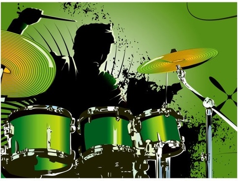 484x368 Drum Free Vector Download
