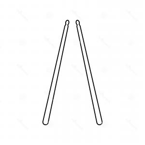 300x300 Drumstick Icon Vector Illustration Drumstick Icon Vector
