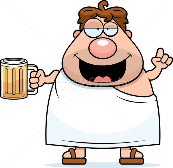 600x582 Frat Boy Drunk Vector Illustration Cory Thoman