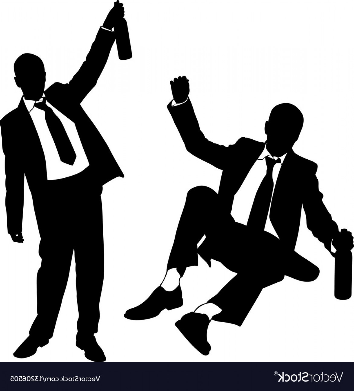 1172x1296 Silhouettes Of Drunk Men Vector Soidergi