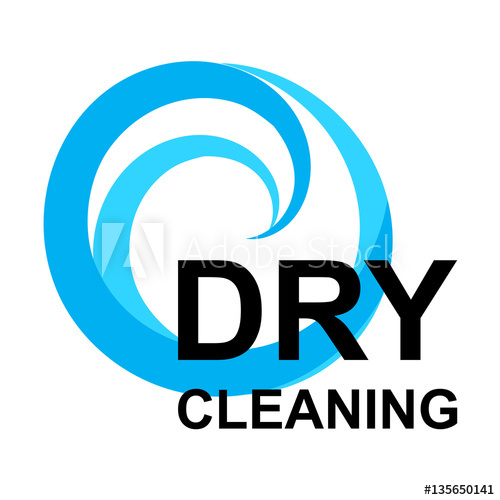 500x500 Dry Cleaning Vector Logo Isolated