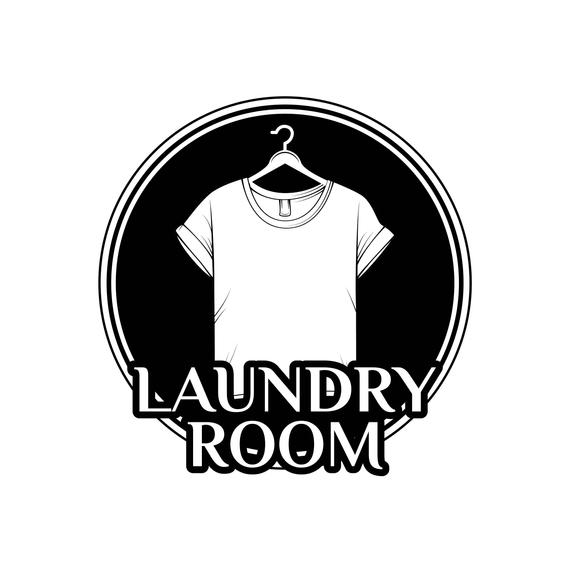 570x572 Laundry Dry Cleaning Logotype T Shirt Vector Etsy