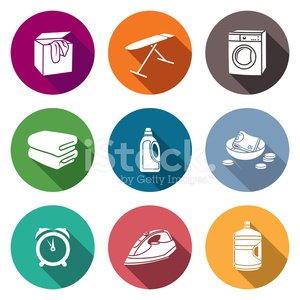 300x300 Services Dry Cleaning Icons Vector Premium Clipart