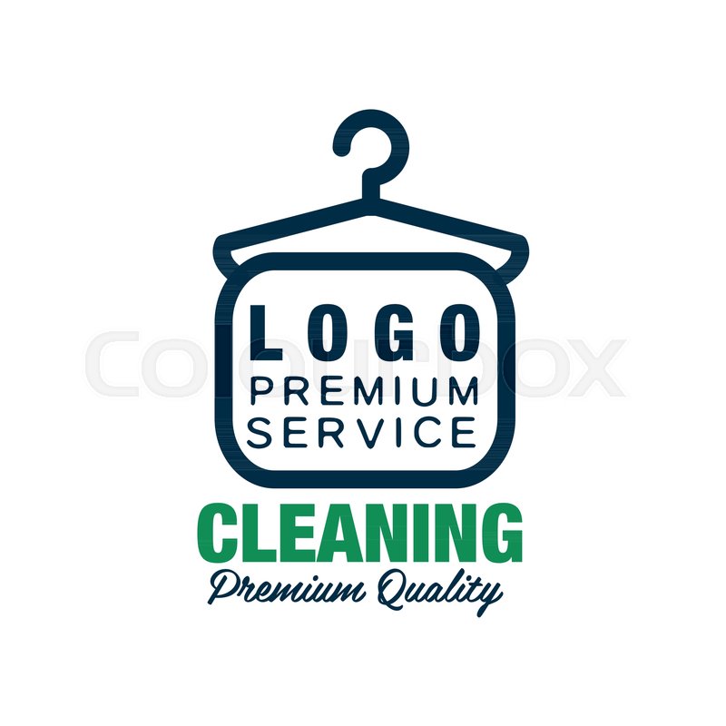 800x800 Creative Logo For Dry Cleaning Or Stock Vector Colourbox