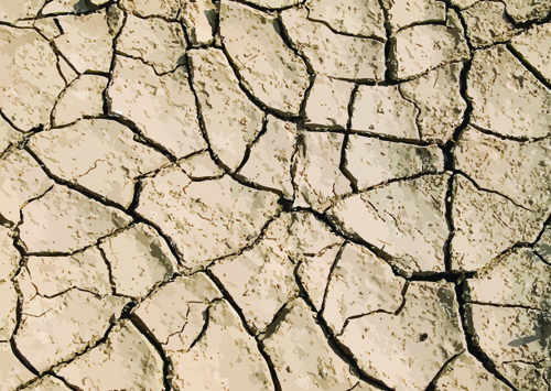 500x355 Set Of Dry Land Pattern Design Vector Graphic Free Vector