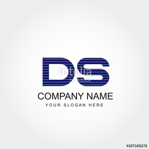 500x500 Initial Letter Ds Logo Vector Design Stock Image And Royalty Free