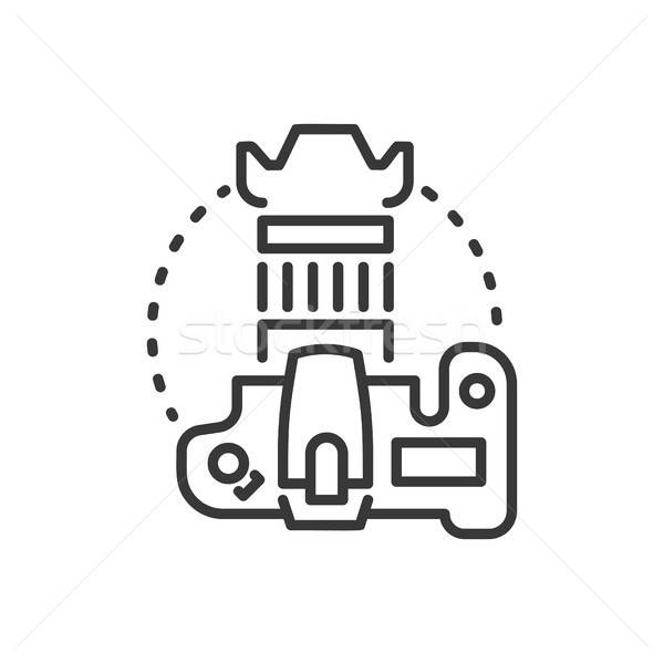 600x599 Dslr Stock Vectors, Illustrations And Cliparts Stockfresh