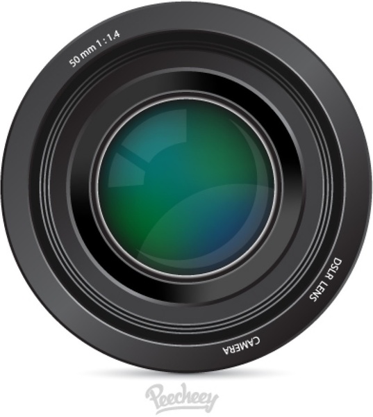 537x600 Dslr Lens Free Vector In Adobe Illustrator