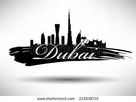 450x339 Dubai Vector Skyline Free Vector For Free Download
