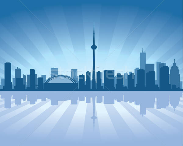 600x479 Toronto Skyline Vector Illustration Yuri Konovalov