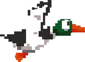 Duck Hunt Logo Vector 300x218 Duck Hunt Logo Vector