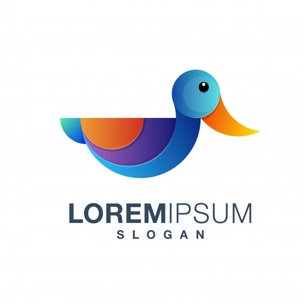 626x626 Duck Logo Vector Premium Download